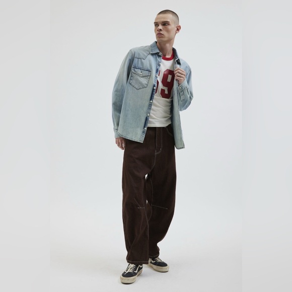 BDG Overdyed Baggy Barrel Jean - Picture 2 of 4